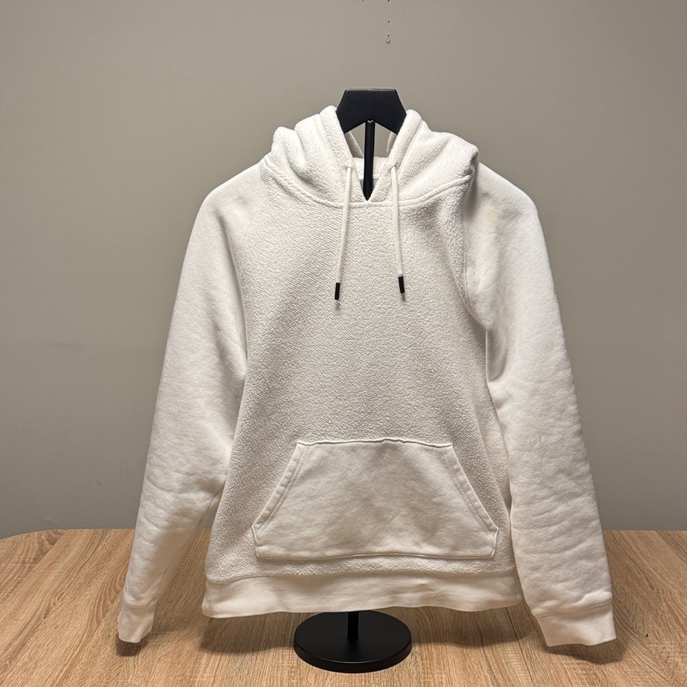Vince Cozy White Hoodie